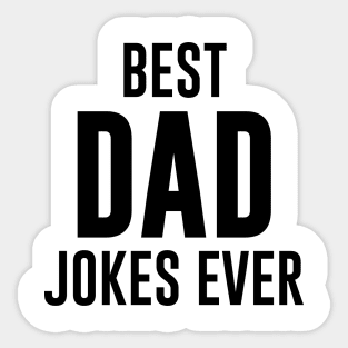 Dad Jokes Sticker